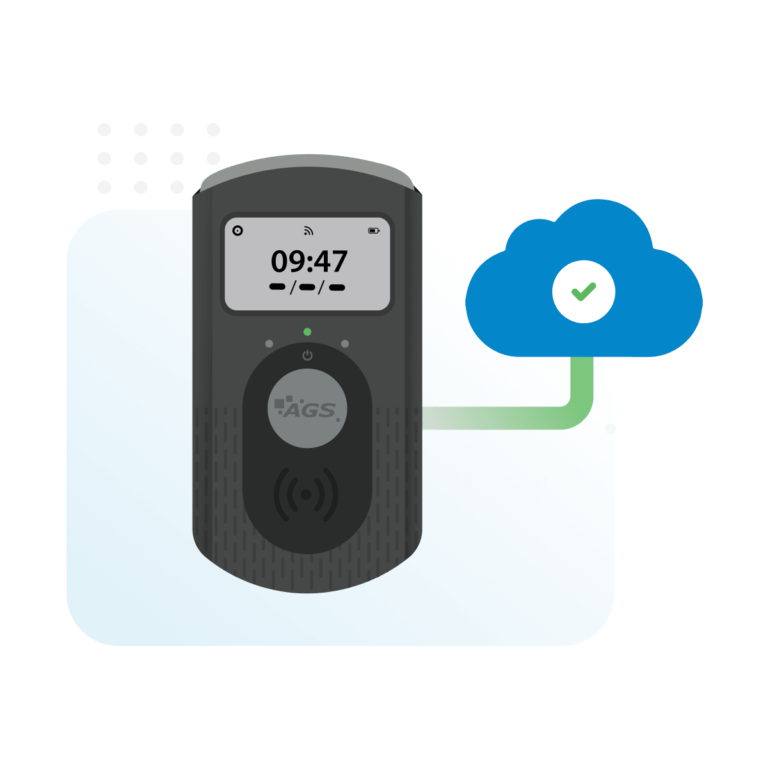 Badgeuse reliée au Cloud AGS