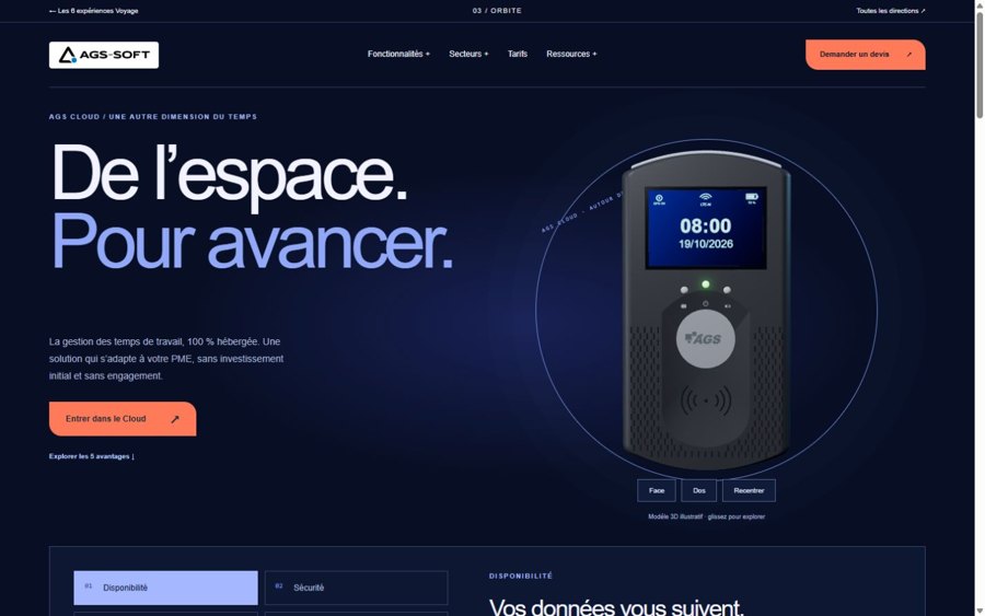Aperçu réel de la proposition Orbite